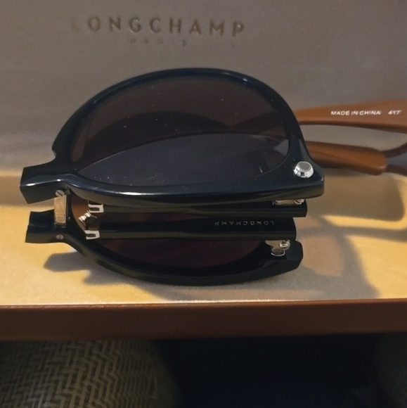 Longchamp Dark Frame Sunglasses - Picture 3 of 4